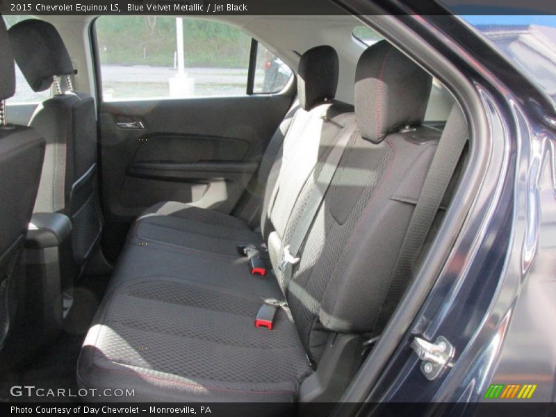 Blue Velvet Metallic / Jet Black 2015 Chevrolet Equinox LS