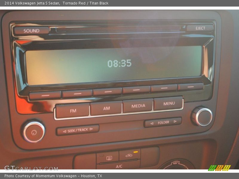 Tornado Red / Titan Black 2014 Volkswagen Jetta S Sedan