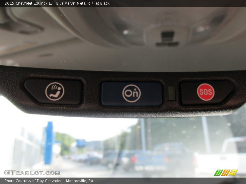 Blue Velvet Metallic / Jet Black 2015 Chevrolet Equinox LS
