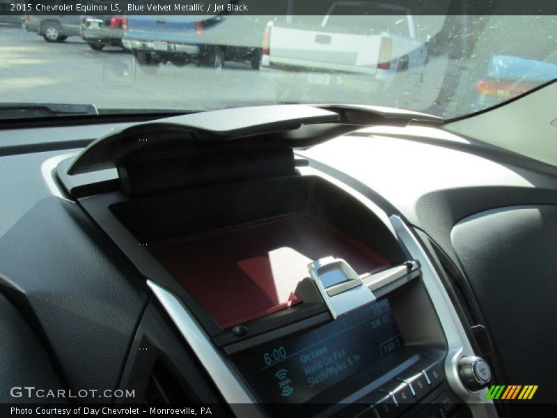 Blue Velvet Metallic / Jet Black 2015 Chevrolet Equinox LS