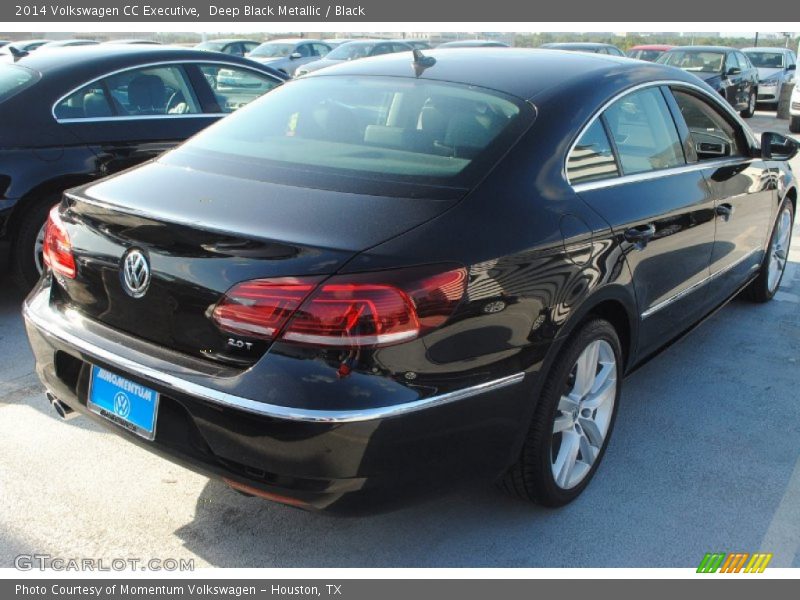 Deep Black Metallic / Black 2014 Volkswagen CC Executive