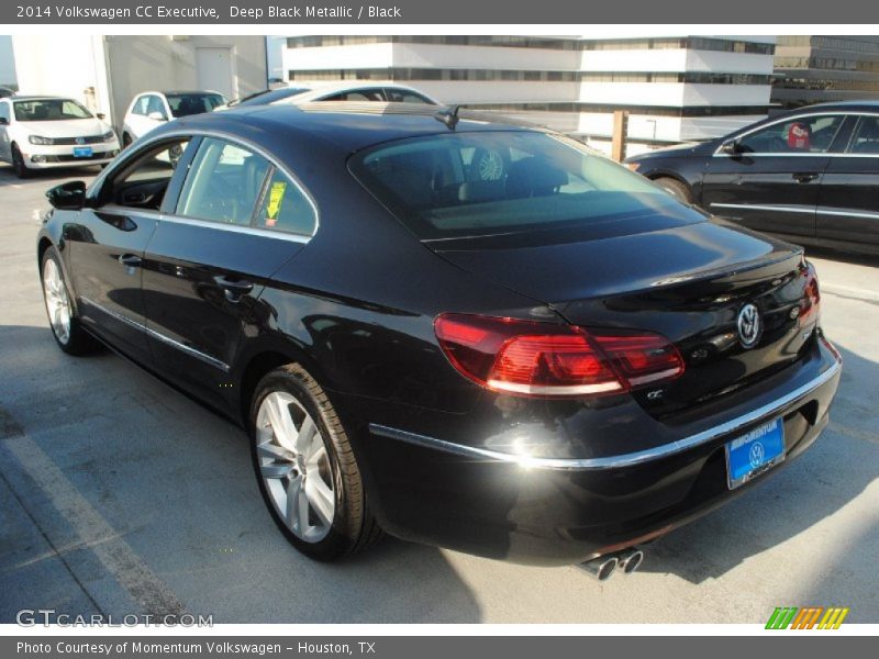 Deep Black Metallic / Black 2014 Volkswagen CC Executive