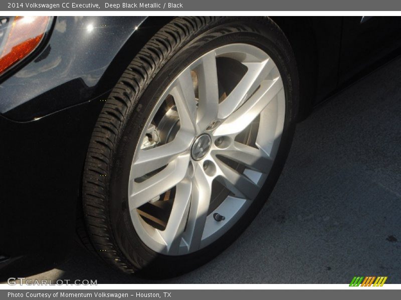 Deep Black Metallic / Black 2014 Volkswagen CC Executive