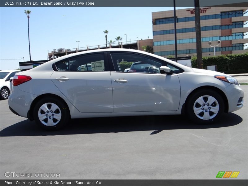 Desert Sand / Gray Two Tone 2015 Kia Forte LX