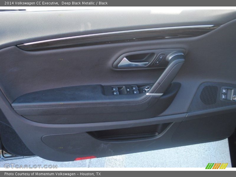 Deep Black Metallic / Black 2014 Volkswagen CC Executive