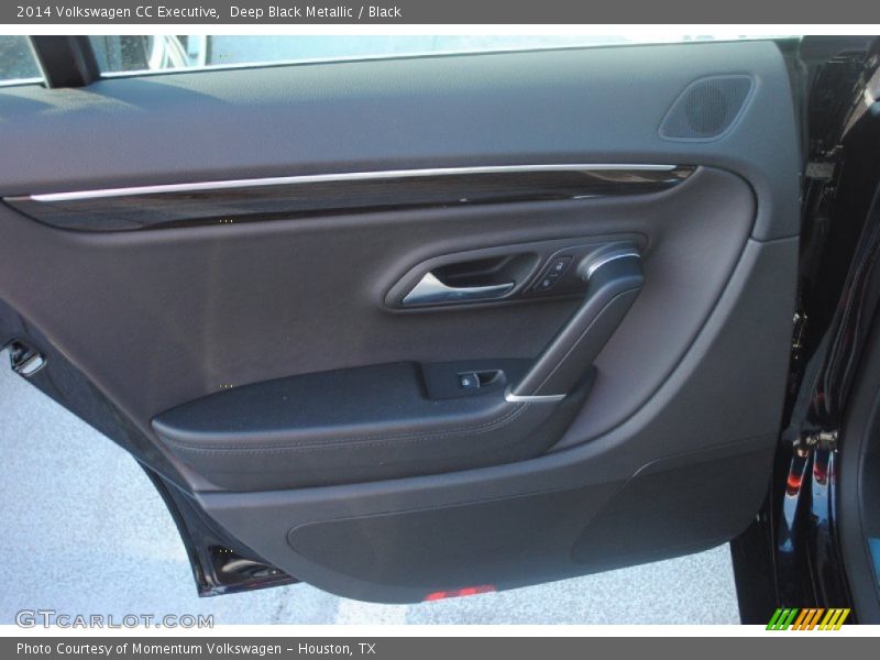 Deep Black Metallic / Black 2014 Volkswagen CC Executive
