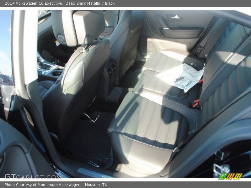 Deep Black Metallic / Black 2014 Volkswagen CC Executive