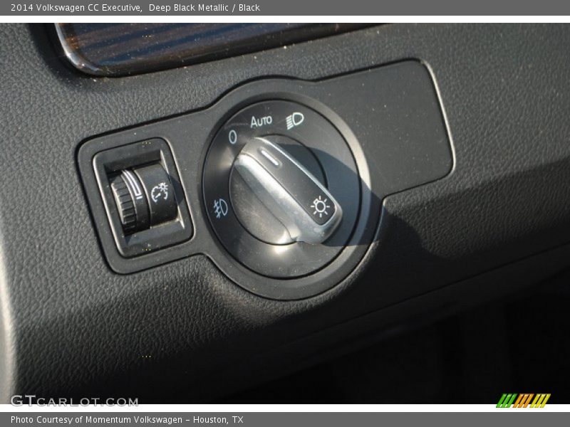 Deep Black Metallic / Black 2014 Volkswagen CC Executive