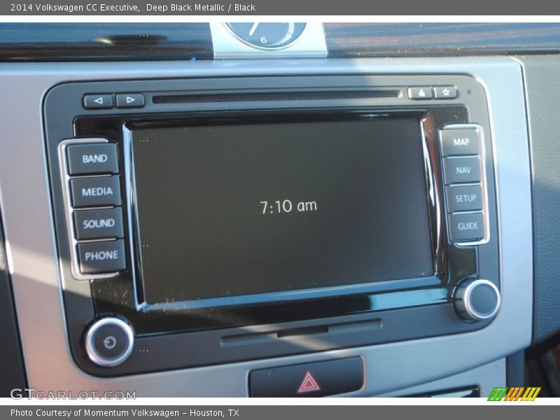 Deep Black Metallic / Black 2014 Volkswagen CC Executive