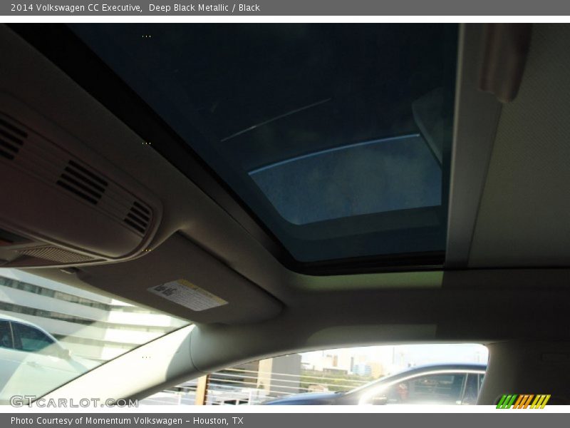 Deep Black Metallic / Black 2014 Volkswagen CC Executive