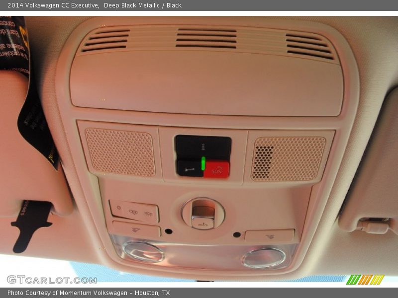 Deep Black Metallic / Black 2014 Volkswagen CC Executive