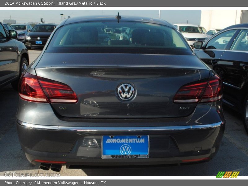 Island Gray Metallic / Black 2014 Volkswagen CC Sport