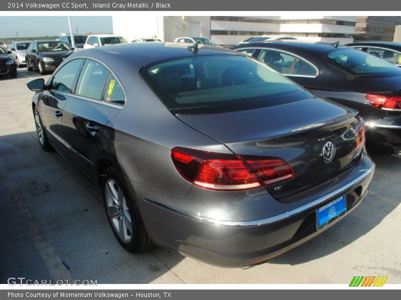 Island Gray Metallic / Black 2014 Volkswagen CC Sport