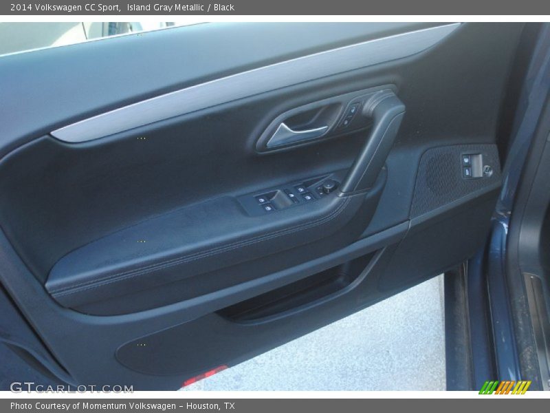 Island Gray Metallic / Black 2014 Volkswagen CC Sport