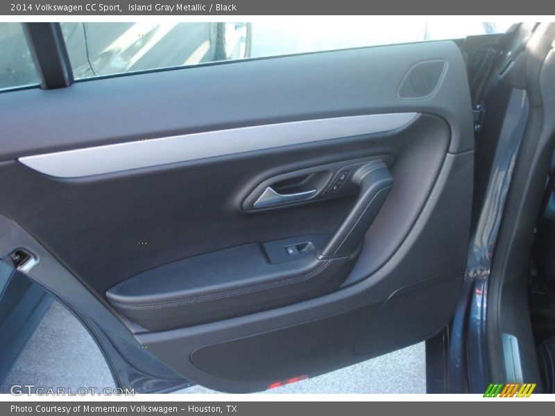 Island Gray Metallic / Black 2014 Volkswagen CC Sport