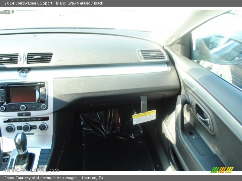 Island Gray Metallic / Black 2014 Volkswagen CC Sport
