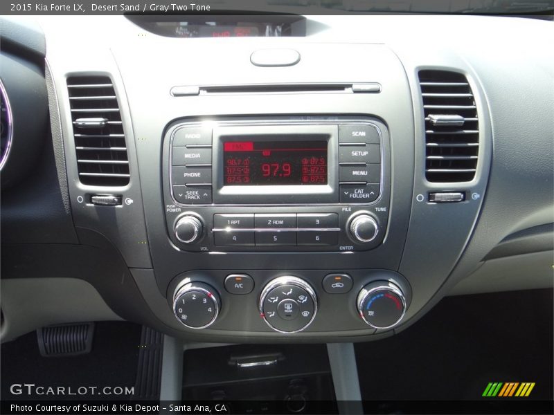 Desert Sand / Gray Two Tone 2015 Kia Forte LX