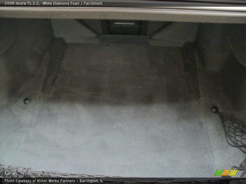 White Diamond Pearl / Parchment 2008 Acura TL 3.2