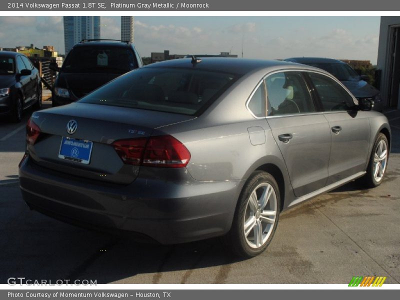Platinum Gray Metallic / Moonrock 2014 Volkswagen Passat 1.8T SE