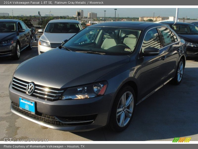 Platinum Gray Metallic / Moonrock 2014 Volkswagen Passat 1.8T SE