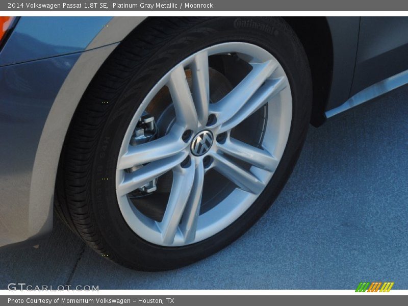 Platinum Gray Metallic / Moonrock 2014 Volkswagen Passat 1.8T SE