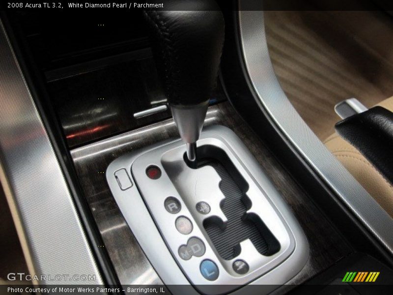 White Diamond Pearl / Parchment 2008 Acura TL 3.2