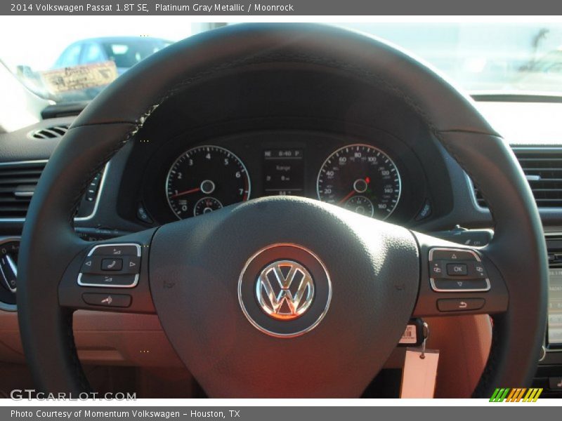 Platinum Gray Metallic / Moonrock 2014 Volkswagen Passat 1.8T SE