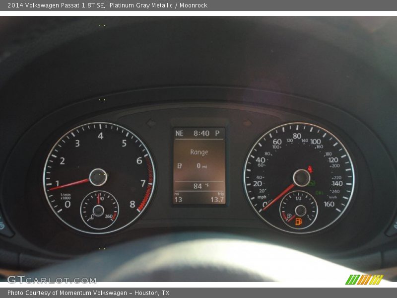 Platinum Gray Metallic / Moonrock 2014 Volkswagen Passat 1.8T SE