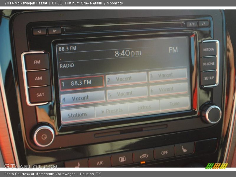 Platinum Gray Metallic / Moonrock 2014 Volkswagen Passat 1.8T SE