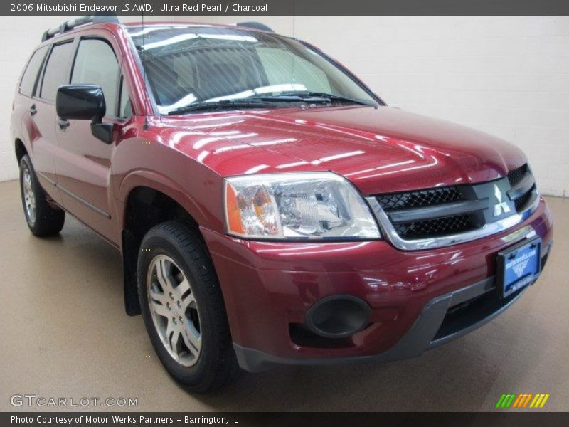 Ultra Red Pearl / Charcoal 2006 Mitsubishi Endeavor LS AWD