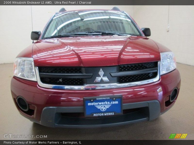 Ultra Red Pearl / Charcoal 2006 Mitsubishi Endeavor LS AWD