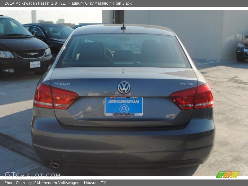 Platinum Gray Metallic / Titan Black 2014 Volkswagen Passat 1.8T SE