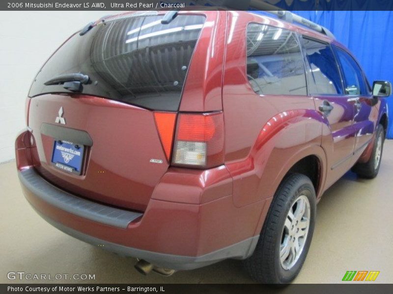 Ultra Red Pearl / Charcoal 2006 Mitsubishi Endeavor LS AWD