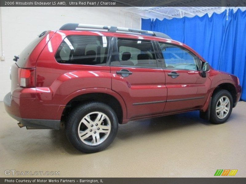 Ultra Red Pearl / Charcoal 2006 Mitsubishi Endeavor LS AWD
