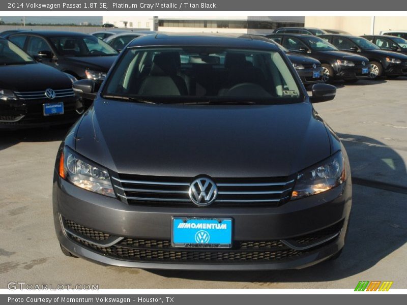 Platinum Gray Metallic / Titan Black 2014 Volkswagen Passat 1.8T SE