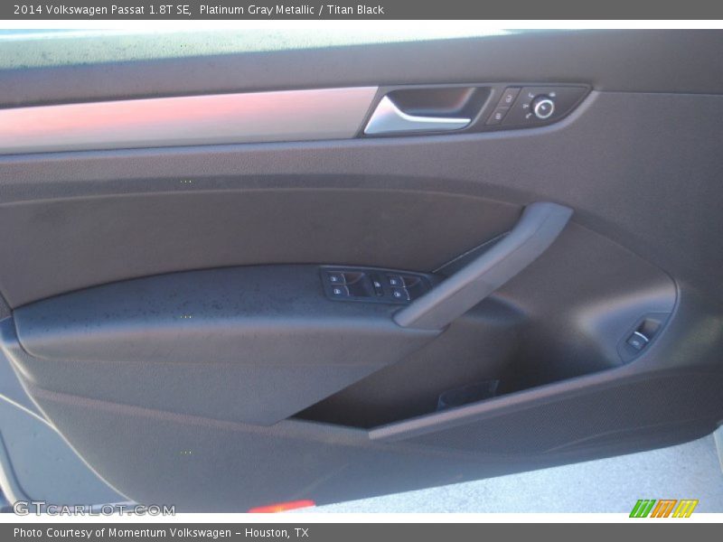 Platinum Gray Metallic / Titan Black 2014 Volkswagen Passat 1.8T SE