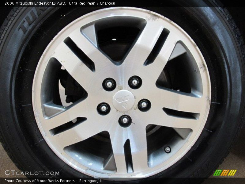 Ultra Red Pearl / Charcoal 2006 Mitsubishi Endeavor LS AWD