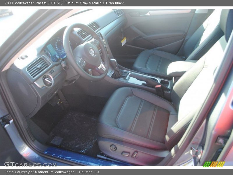 Platinum Gray Metallic / Titan Black 2014 Volkswagen Passat 1.8T SE