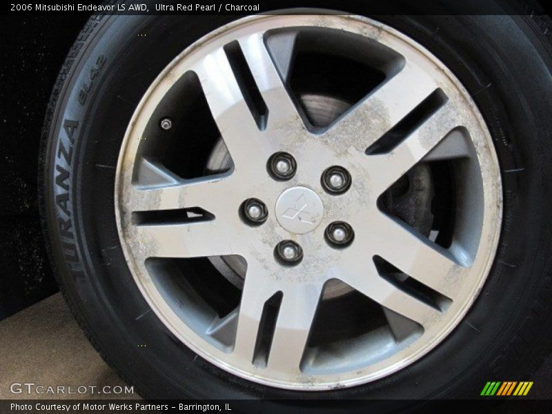 Ultra Red Pearl / Charcoal 2006 Mitsubishi Endeavor LS AWD