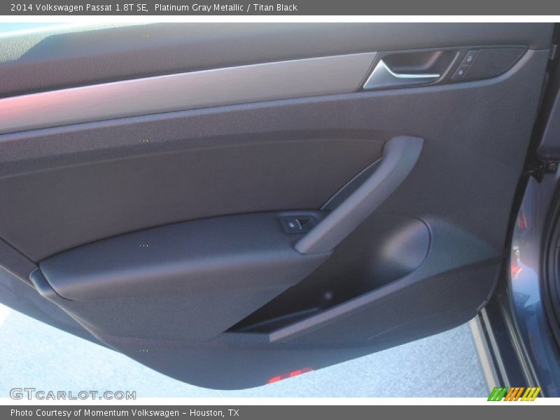 Platinum Gray Metallic / Titan Black 2014 Volkswagen Passat 1.8T SE