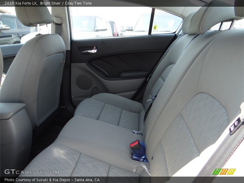 Bright Silver / Gray Two Tone 2015 Kia Forte LX