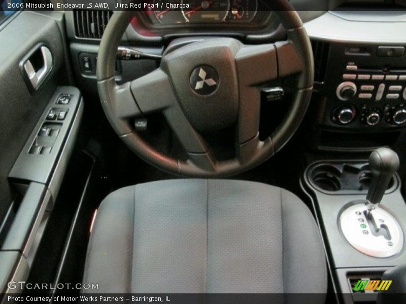 Ultra Red Pearl / Charcoal 2006 Mitsubishi Endeavor LS AWD