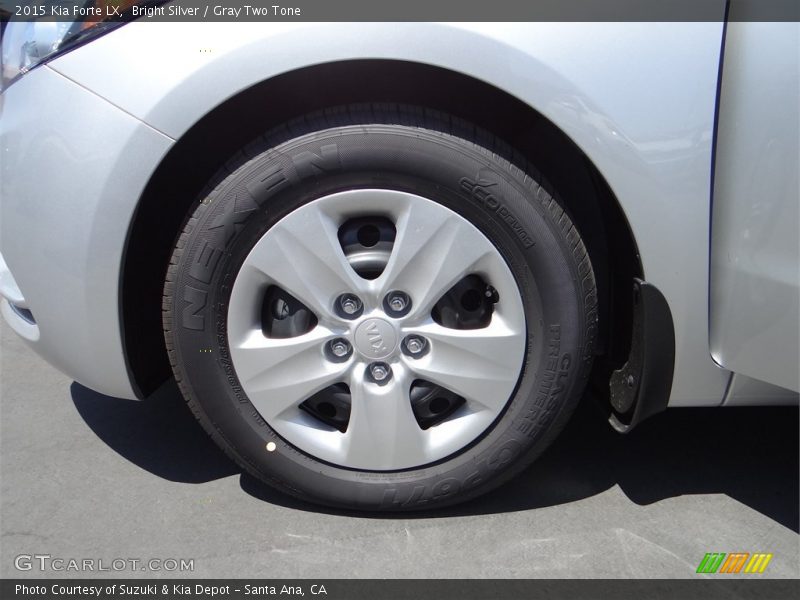 Bright Silver / Gray Two Tone 2015 Kia Forte LX