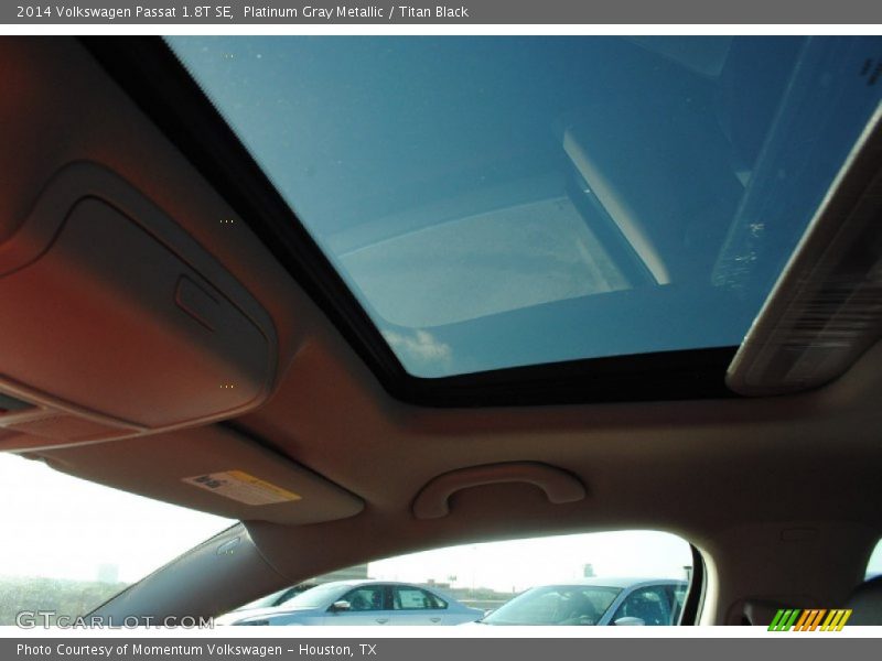 Platinum Gray Metallic / Titan Black 2014 Volkswagen Passat 1.8T SE