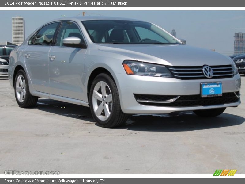 Reflex Silver Metallic / Titan Black 2014 Volkswagen Passat 1.8T SE