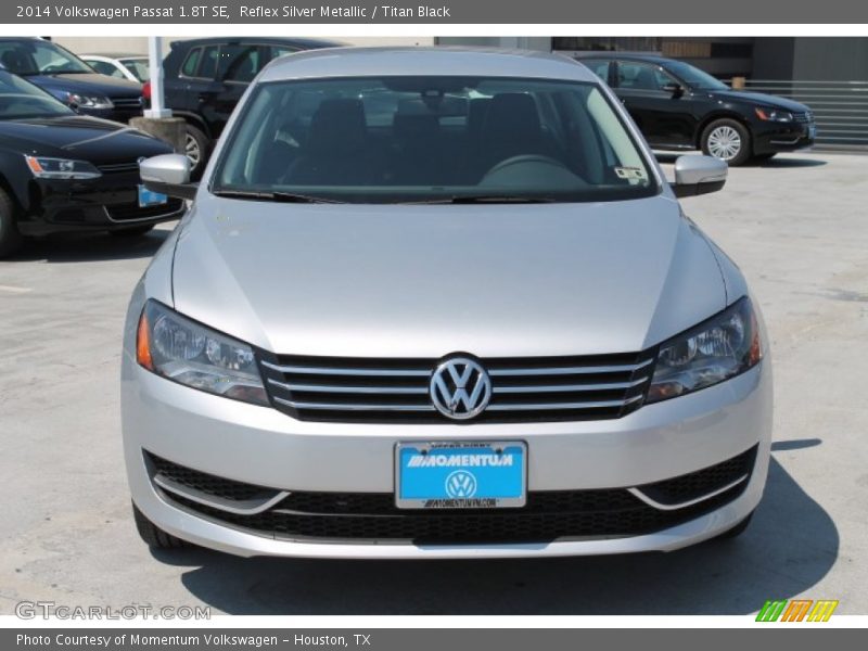 Reflex Silver Metallic / Titan Black 2014 Volkswagen Passat 1.8T SE