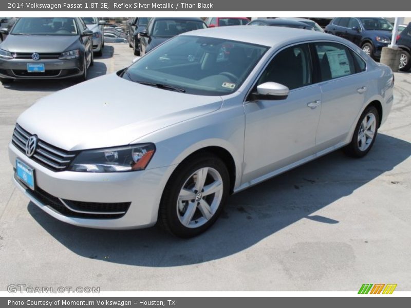 Reflex Silver Metallic / Titan Black 2014 Volkswagen Passat 1.8T SE