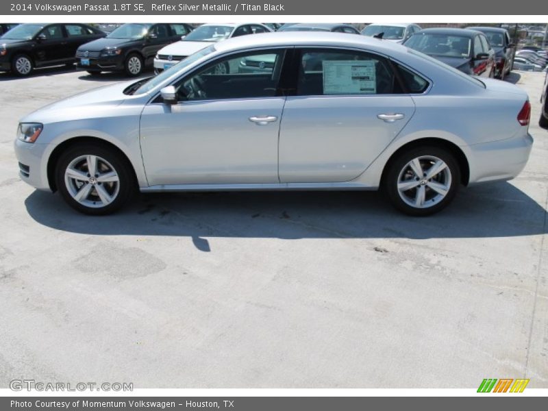 Reflex Silver Metallic / Titan Black 2014 Volkswagen Passat 1.8T SE