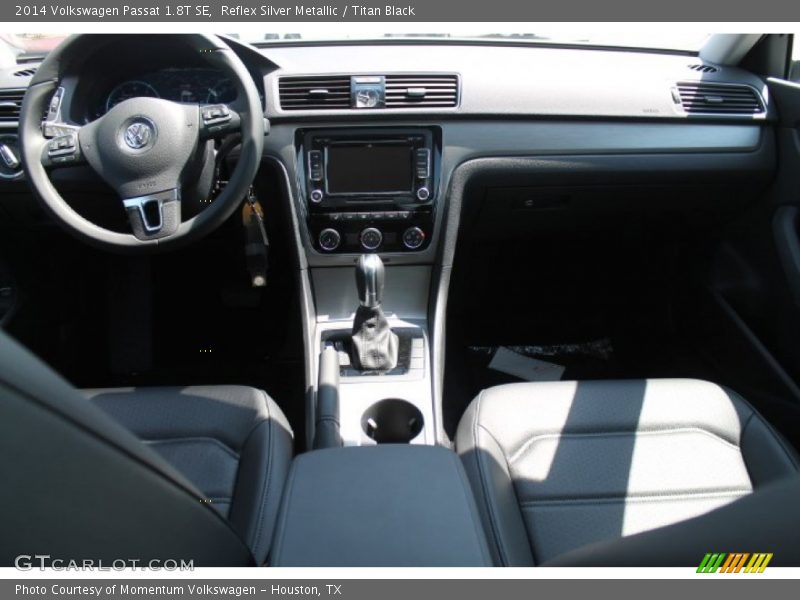 Reflex Silver Metallic / Titan Black 2014 Volkswagen Passat 1.8T SE