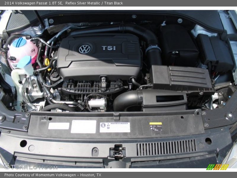 Reflex Silver Metallic / Titan Black 2014 Volkswagen Passat 1.8T SE